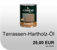 Scandiccare Terrassen Hartholz l