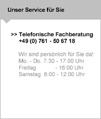 Telefonische Fachberatung Farbe