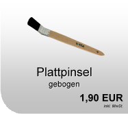 Setta Plattpinsel gebogen