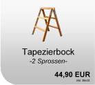 Tapezierbock 2 Sprossen